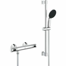 Grohe 34800001 Conjunto de Ducha con Mezclador Termostático, Rociador 1 Chorro, Barra 60cm, Flexo, Ahorro de Agua - Cromo Precio: 158.50000056. SKU: B17KBDWN5E