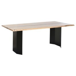 Mesa de Comedor Home ESPRIT Metal Madera de acacia 200 x 100 x 76 cm Precio: 937.49999948. SKU: B1E5E3XXZ2