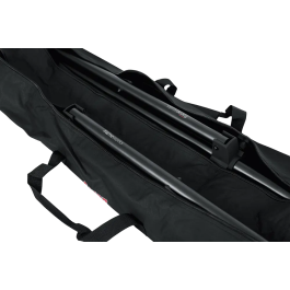 Gator Funda Doble para Soportes de Altavoz hasta 58", Nylon, 43x3x52 cm