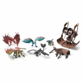 Spinmaster SPI6072894 Dragón - Set de Minifiguras Cazador de Dragones, Dreamworks Dragon, A partir de 4 Años