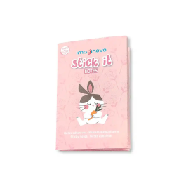 Imaginovo Notas Adhesivas Stick It! Notebook 20 Notas Adhesivas Conejito Tamaños Surtidos