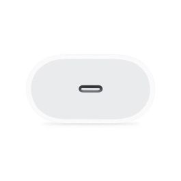 Apple Adaptador de Corriente USB-C 20W para Carga Rápida iPhone 11, 128 GB y 256 GB, Blanco