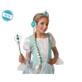 Set Princesa Diadema, Varita, Trenza Azul Precio: 2.50000036. SKU: B1FXBZQV6T