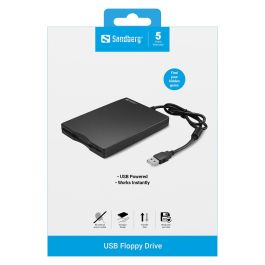 Sandberg USB Floppy Drive para Recuperar Datos de Disquetes