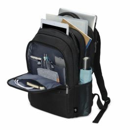 Dicota Eco Backpack SELECT Mochila para Portátiles 13-15.6" y Tablets 12.9", 19.5L, PET Reciclado, Protección EVA, Negra