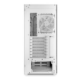 SHARKOON AK5G RGB Caja PC Midi Tower ATX Blanco con Iluminación RGB y Panel de Cristal Templado