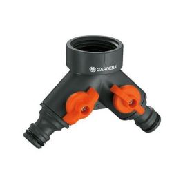GARDENA 940-20 Válvula de 2 Vías para Grifos con Roscas G1" - Negro y Naranja Precio: 14.399. SKU: B187LHZR3Z