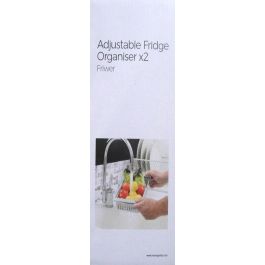 Organizador Ajustable para Nevera Friwer InnovaGoods 2 Unidades Organizador Ajustable para Nevera Friwer InnovaGoods 2 Unidades