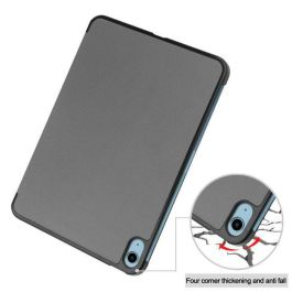 CoreParts For Apple iPad 10th Gen 10.9-inch (2022) Tri-fold Caster Hard Shell Cover with Auto Wake Function - Gray CoreParts For Apple iPad 10th Gen 10.9-inch (2022) Tri-fold Caster Hard Shell Cover with Auto Wake Function - Gray