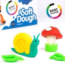 Caja con 10 frascos de 85 g básico soft dough milan Caja con 10 frascos de 85 g básico soft dough milan