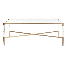 Mesa de Centro DKD Home Decor Metal Acrílico Glamour (120 x 70 x 45 cm) Precio: 191.50000023. SKU: S3034444