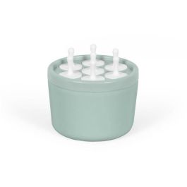 Livoo DOM461 Heladera 1 L con Depósito Acumulador de Frío, Cuchilla Mezcladora, Tapa Transparente y Molde para 7 Helados con Palitos