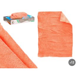 Set 12 Paños Microfibra Naranja 30x23 cm - Arte Regal (12 Unidades) Precio: 33.4999995. SKU: B177LBWAM8