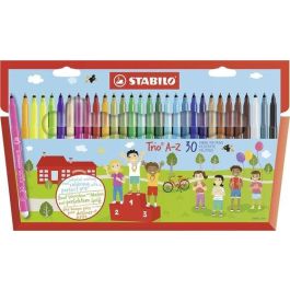 Stabilo Rotuladores Trio Azul C-Surtidos Estuche 30 Unidades Precio: 5.50000055. SKU: B18CNEHATR