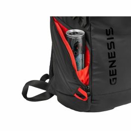 GENESIS Pallad 420 Mochila Gaming para Portátil 15.6" Negro - Protección Acolchada, Impermeable, Resistente a Desgarros