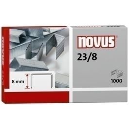 Grapas Novus Gruesos 23/ 8 Galvanizadas Caja De 1000 Precio: 2.6899994. SKU: B13KSLZDH9