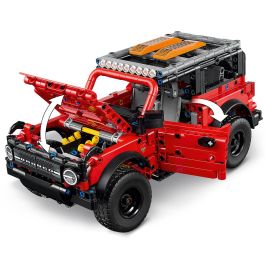 LEGO Furgoneta Ford Bronco 42213 Technic, Maqueta de Coche Todoterreno con Suspensión para Construir, Juguete +9 Años