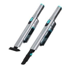 Cecotec Aspirador de Mano Conga Rockstar Micro Essential Plata, 90W, 13kPa, 40min Autonomía