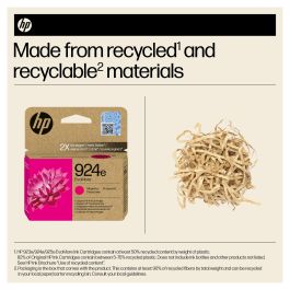 HP 924e Cartucho de Tinta Original Magenta Alto Rendimiento (XL) 800 páginas