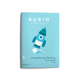 Rubio Cuaderno Mundo Espacial Competencia Lectora para Niños - Entrenamiento Lectura Comprensiva y Ejercicios Precio: 2.49999984. SKU: B175WGFZKW