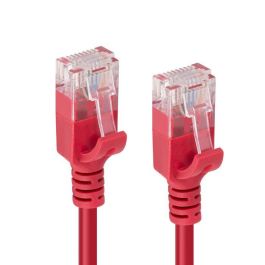 MicroConnect Cable de Red CAT6a U/UTP SLIM 1.5m, Rojo