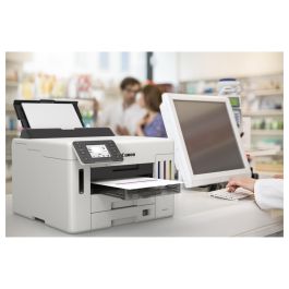 Canon Maxify Gx5550 Megatank Impresora de Inyección de Tinta Wi-Fi, Pantalla Táctil LCD 6,9 cm, A4, Solo Imprimir