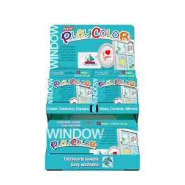 Tempera Instant Solida Playcolor One Window 10Gr. Expositor De 144 (12 Estuches De 6 Colores Y 6 Estuches De 12 Colores) Precio: 198.89000021. SKU: B148SPYMT8
