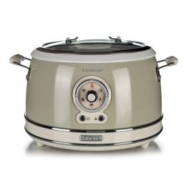 Ariete 2904/03 Olla Arrocera Multifunción Cocción Lenta, Mantener Caliente 24h Vintage Beige