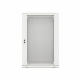 Lanberg WF01-6418-10S Armario Rack de Pared 18U, Color Gris, 60 kg de Capacidad Máxima Lanberg WF01-6418-10S Armario Rack de Pared 18U, Color Gris, 60 kg de Capacidad Máxima