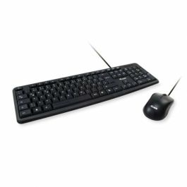 Equip Kit Teclado y Mouse USB con Cable, Ratón Óptico 1000 DPI, 105 Teclas, Compatible Windows/MAC, Ergonómico Precio: 12.89000053. SKU: S7815351