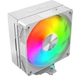 Mars Gaming MCPU-X5ARGB Disipador CPU Blanco 120mm Ventilador ARGB 280W TDP 5 Heatpipes Ultra Silencioso