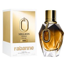 Rabanne MILLION GOLD FOR HER PARFUM edp vapo Perfume para Mujer, con Jazmín y Sándalo 50 ml