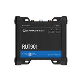 Teltonika RUT901 Router Industrial LTE WiFi 4G Dual SIM 10/100 Mbps Aluminio Negro Precio: 165.5000006. SKU: B17NKETKYS