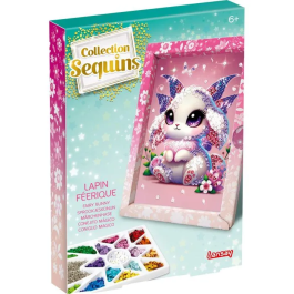 Lansay Kit de Manualidades Creativas Colección de Lentejuelas Encantadoras - Conejo, para Edad a Partir de 6 Años, Referencia LAN3181860203163 Precio: 37.7762. SKU: B1C7HZGWFK