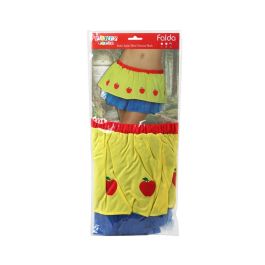 Falda Princesa 3 Adulto XL Multicolor para Disfraces