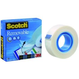 Scotch Cinta adhesiva Magic invisible removible 33m x 19mm para oficina y maquetación Precio: 46.49999992. SKU: B13NLMD4Q9