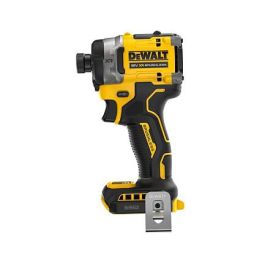 DeWALT DCF860NT-XJ Destornillador de Impacto 1/4" 18V Sin Escobillas, 4400Nm de Torque, Mango de Pistola, 3800 RPM, Negro y Amarillo