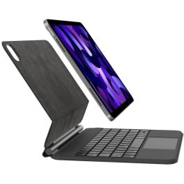 Belkin Teclado con Funda para iPad Air (11" M2, 11") y iPad Pro (11" 3rd Gen, 10.5") – Carcasa Rígida Negra con Soporte para Lápiz