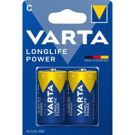 Varta Pila C (LR14) 1.5V Alcalina High Energy - Pack de 2 Baterías Desechables