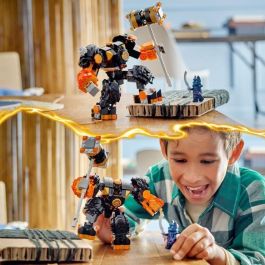 LEGO 71806 NINJAGO Robot Elemental de Cole de la Tierra, Juguete con 2 Personajes que Incluye una Minifigura de Cole, Regalo Ninja LEGO 71806 NINJAGO Robot Elemental de Cole de la Tierra, Juguete con 2 Personajes que Incluye una Minifigura de Cole, Regalo Ninja