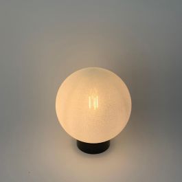 DKD Home Decor Lámpara Decorativa Luminosa Scandi Bola de Cristal LED Blanco, Colección Kb Japandi, Acabado Glaseado, 10x10x30 cm, 3 Pilas AAA Precio: 7.3689. SKU: S3015053
