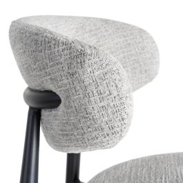 Taburete 65 cm Gris Tejido-Metal 53 X 52 X 95 cm