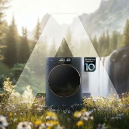 Lavadora Cecotec 10950 Autodose Inverter 3D Titanium A 1400 rpm 10 kg