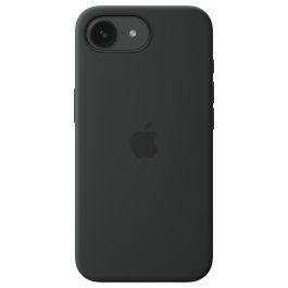 Apple iPhone 16 E Funda de Silicona Negra MD3N4ZMA