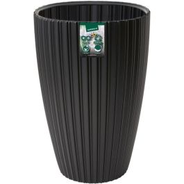 Maceta - Garden ID - Fancy - 40 x 58 cm - Para jardín, balcones o interiores - Color negro Maceta - Garden ID - Fancy - 40 x 58 cm - Para jardín, balcones o interiores - Color negro