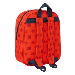 Safta Mochila Infantil Super Mario 3D para Guardería, con Bolsillo de Red, Medidas 22x27x10 cm, Recomendada desde 3 Años Safta Mochila Infantil Super Mario 3D para Guardería, con Bolsillo de Red, Medidas 22x27x10 cm, Recomendada desde 3 Años