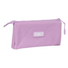 Bolso Escolar Portatodo Safta Triple Munich Basics Girl 120x220x30 mm Bolso Escolar Portatodo Safta Triple Munich Basics Girl 120x220x30 mm