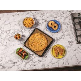 Ninja SP101EU Minihorno de Sobremesa 8 en 1 Vertical Compacto con Tecnología Digital Crisp y Aire Caliente - Ideal para Cocinas Pequeñas