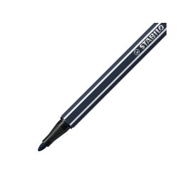 Rotulador Stabilo Acuarelable Pen 68 gris Paynes Punta Gruesa 1 mm 10 unidades