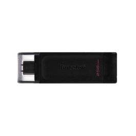 PENDRIVE KINGSTON 256GB USB-C 3.2 DT70 NEGRO Precio: 19.49999942. SKU: S55174064